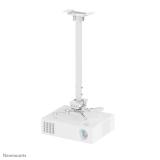 Neomounts - CL25-550WH1 Soporte de techo para proyector - alt. 74,5-114,5 cm - fácil montaje - movimiento completo