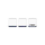 Mercusys - Halo H50G (3-pack) Doble banda (2,4 GHz / 5 GHz) Wi-Fi 5 (802.11ac) Blanco Interno