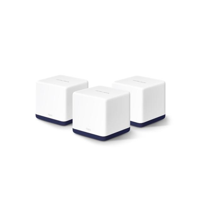 Mercusys - Halo H50G (3-pack) Doble banda (2,4 GHz / 5 GHz) Wi-Fi 5 (802.11ac) Blanco Interno