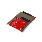 StarTech.com - Adaptador Conversor de SSD mSATA a SATA de 2,5 Pulgadas - Convertidor