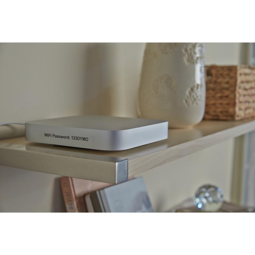 DYMO - D1 - Etiquetas estándar - Negro en claro - 9mm x 7m