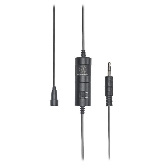Audio-Technica - ATR3350xIS Negro Micrófono de corbata/solapa