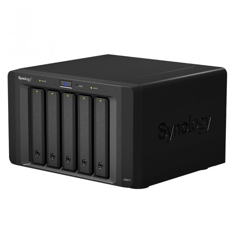 Synology - DX517 unidad de disco multiple Escritorio Negro