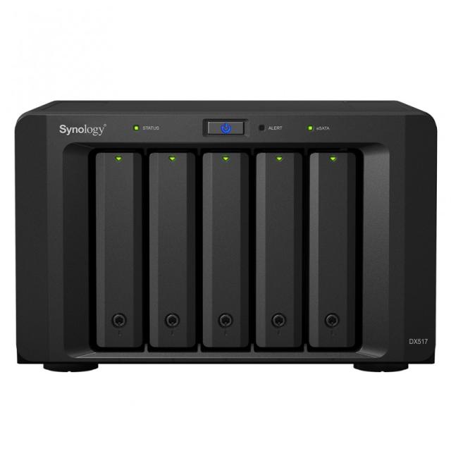 Synology - DX517 unidad de disco multiple Escritorio Negro