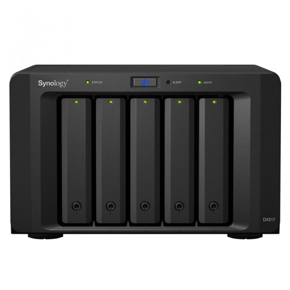 Synology - DX517 unidad de disco multiple Escritorio Negro