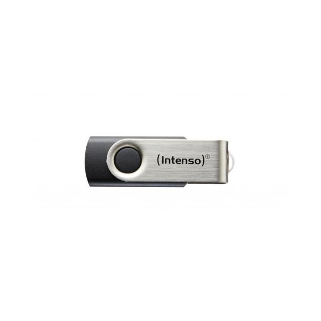 Intenso - Basic Line unidad flash USB 64 GB USB tipo A 2.0 Negro, Plata