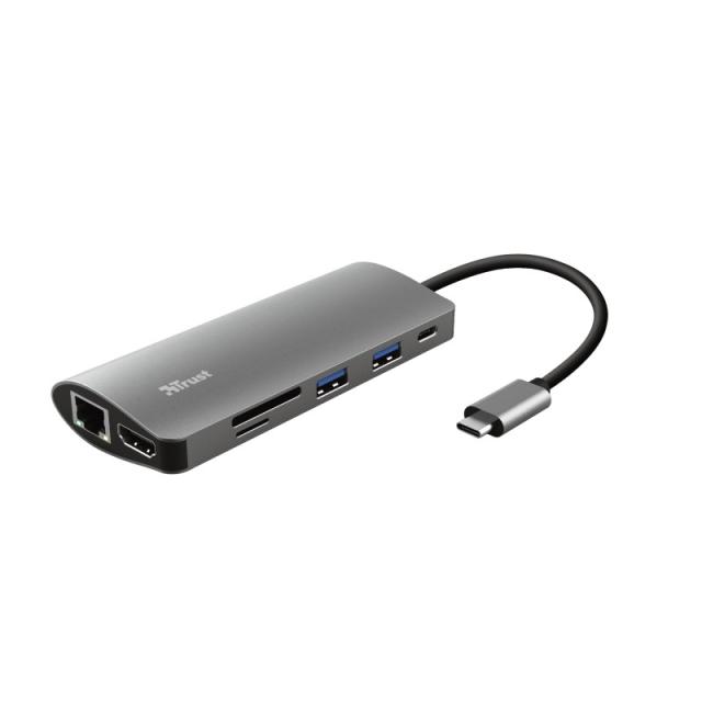 Trust - Dalyx tarjeta y adaptador de interfaz Interno HDMI, RJ-45, USB 3.2 Gen 1 (3.1 Gen 1)