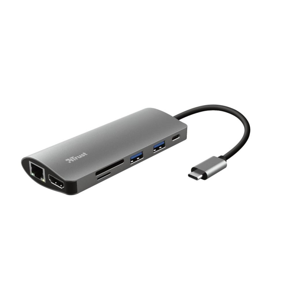 Trust - Dalyx tarjeta y adaptador de interfaz Interno HDMI, RJ-45, USB 3.2 Gen 1 (3.1 Gen 1)