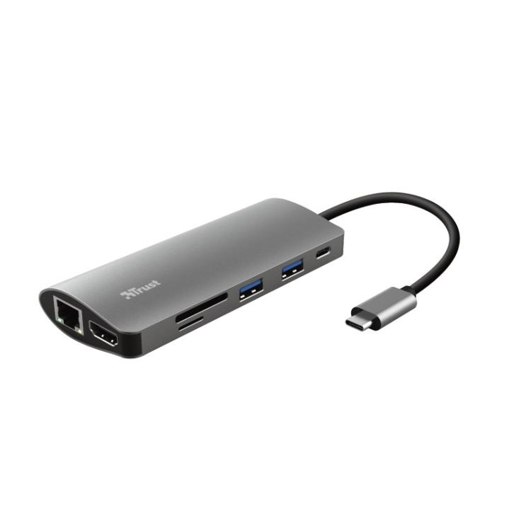 Trust - Dalyx tarjeta y adaptador de interfaz Interno HDMI, RJ-45, USB 3.2 Gen 1 (3.1 Gen 1)