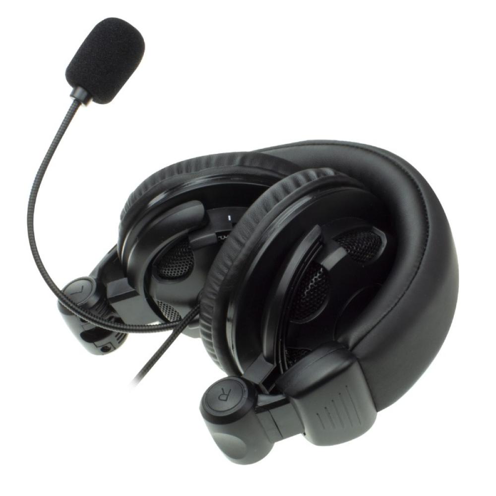 Ewent - EW3564 auricular y casco Auriculares Alámbrico Diadema Llamadas/Música Negro