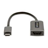 StarTech.com - Adaptador USB C a HDMI de Vídeo 4K 60Hz - HDR10 - Conversor Tipo Llave USB Tipo C a HDMI 2.0b Dongle - Convertido