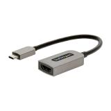 StarTech.com - Adaptador USB C a HDMI de Vídeo 4K 60Hz - HDR10 - Conversor Tipo Llave USB Tipo C a HDMI 2.0b Dongle - Convertido