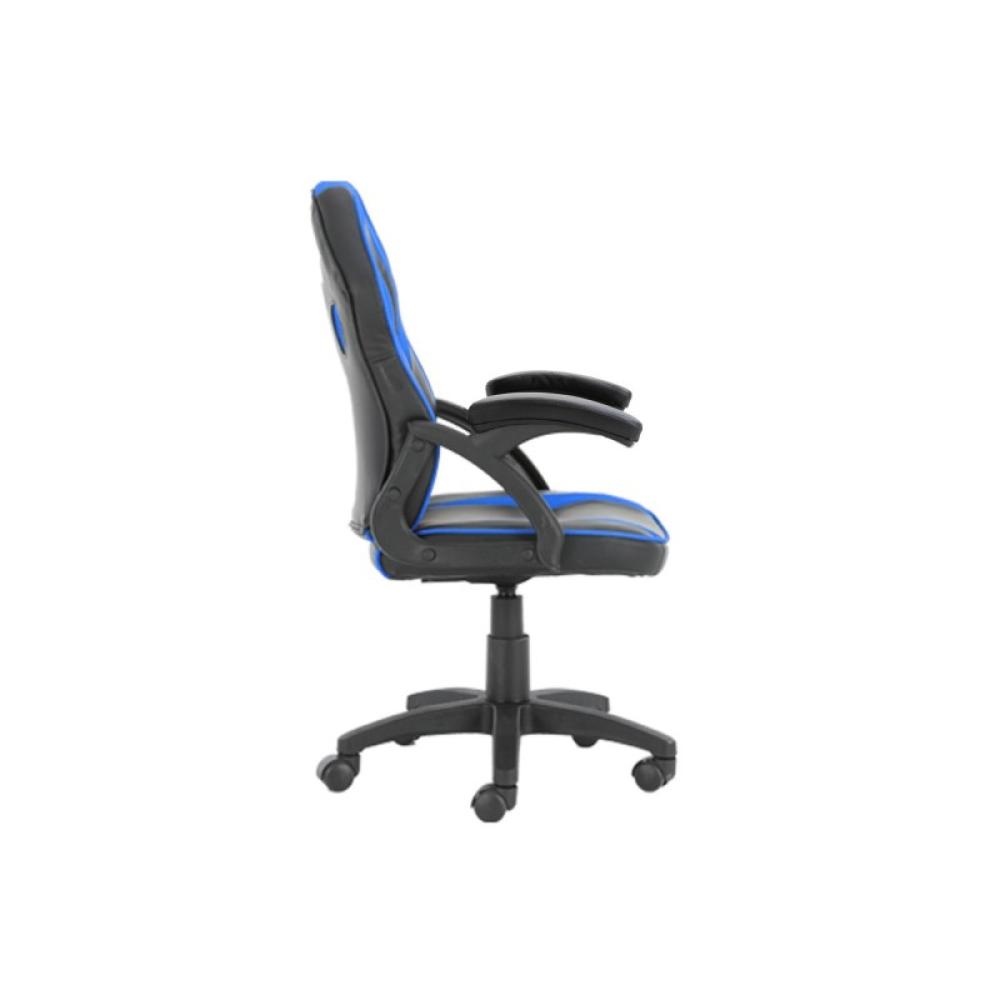 Conceptronic - EYOTA06B silla para videojuegos Silla para videojuegos de PC Asiento acolchado Negro, Azul