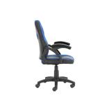 Conceptronic - EYOTA06B silla para videojuegos Silla para videojuegos de PC Asiento acolchado Negro, Azul