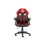 Conceptronic - EYOTA06R silla para videojuegos Silla para videojuegos de PC Asiento acolchado Negro, Rojo