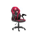 Conceptronic - EYOTA06R silla para videojuegos Silla para videojuegos de PC Asiento acolchado Negro, Rojo