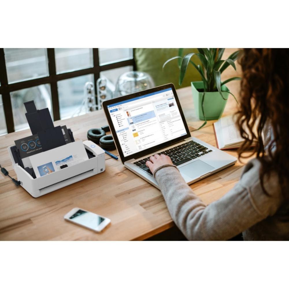 Ricoh - ScanSnap iX1300 Escáner con alimentador automático de documentos (ADF) 600 x 600 DPI A4 Blanco