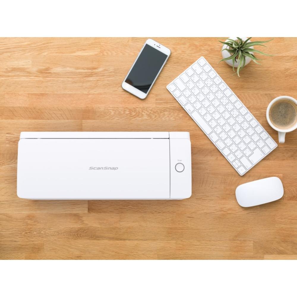 Ricoh - ScanSnap iX1300 Escáner con alimentador automático de documentos (ADF) 600 x 600 DPI A4 Blanco