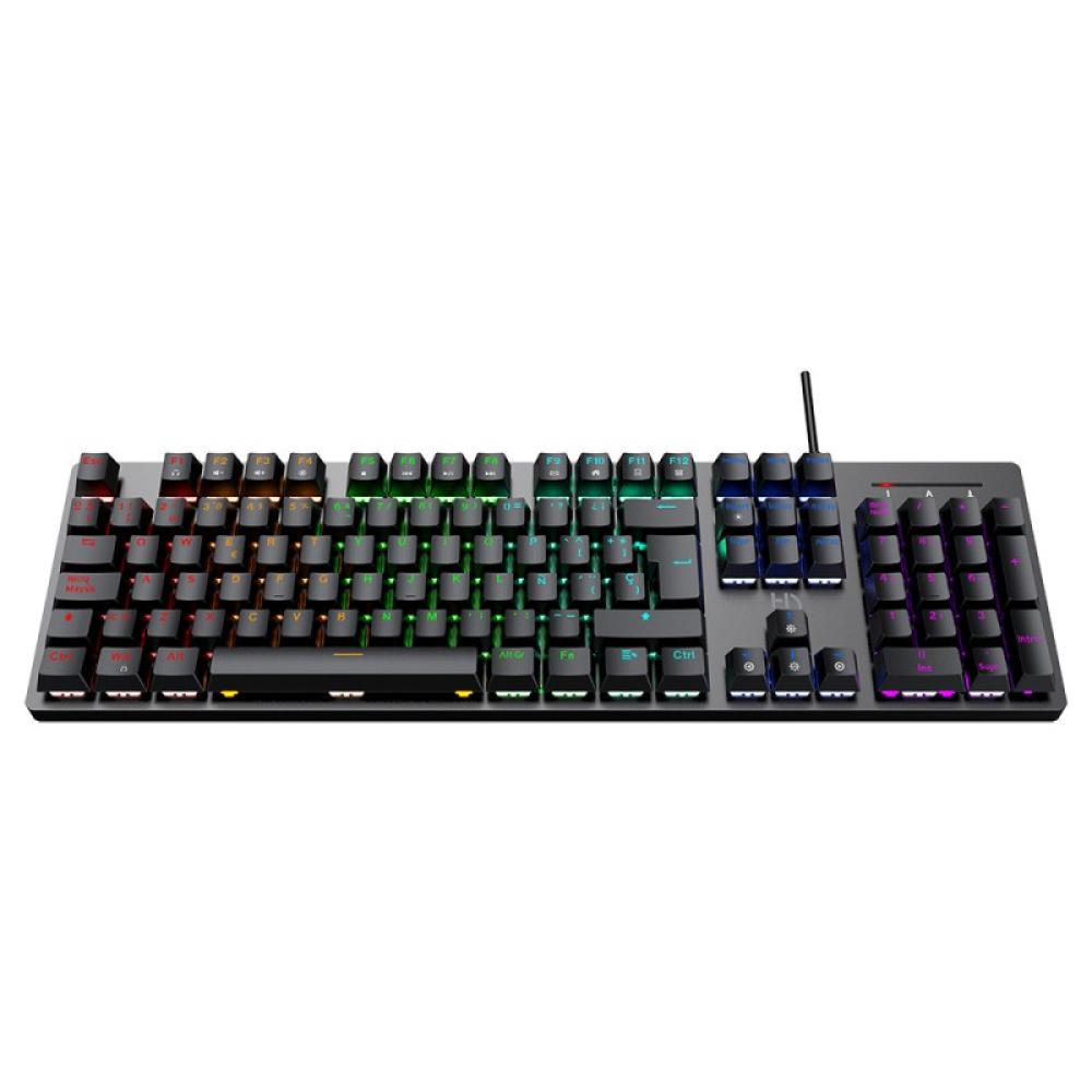Hiditec - GK400 ARGB teclado Juego USB Negro