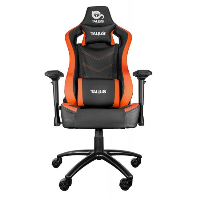 TALIUS - silla Vulture gaming negra/naranja butterfly, base nylon, ruedas nylon