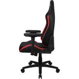 Aerocool - CROWNBR Rojo, Silla Gaming Ergonómica, Cojines Ajustables, Cuero Sintético Premium