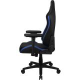 Aerocool - CROWNBB Azul, Silla Gaming Ergonómica, Cojines Ajustables, Cuero Sintético Premium