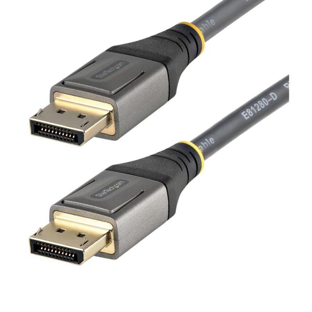 StarTech.com - Cable de 1m DisplayPort 1.4 Certificado VESA - 8K de 60Hz HDR10 - Vídeo Ultra HD 4K de 120Hz - Cable DP 1.4 - par