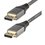 StarTech.com - Cable de 1m DisplayPort 1.4 Certificado VESA - 8K de 60Hz HDR10 - Vídeo Ultra HD 4K de 120Hz - Cable DP 1.4 - par