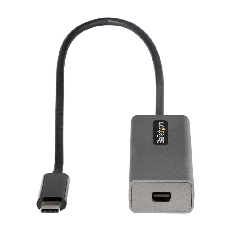 StarTech.com - Adaptador USB C a Mini DisplayPort - Convertidor de Vídeo USB Tipo C a mDP/Mini DP a 4K 60Hz - Compatible con Thu