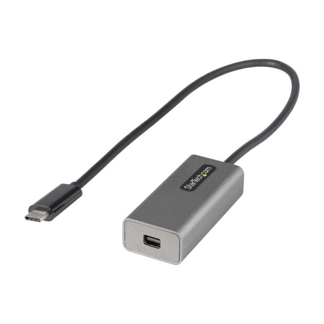 StarTech.com - Adaptador USB C a Mini DisplayPort - Convertidor de Vídeo USB Tipo C a mDP/Mini DP a 4K 60Hz - Compatible con Thu
