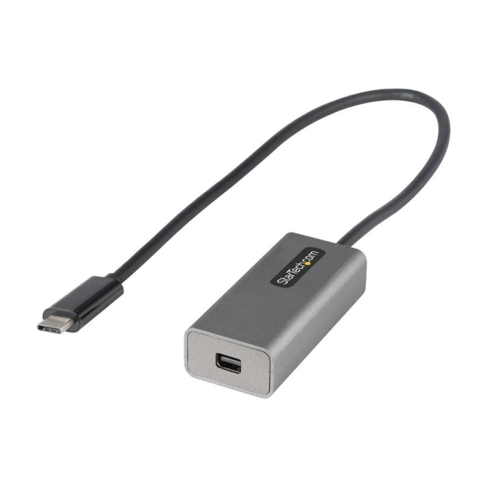 StarTech.com - Adaptador USB C a Mini DisplayPort - Convertidor de Vídeo USB Tipo C a mDP/Mini DP a 4K 60Hz - Compatible con Thu