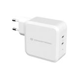 Conceptronic - ALTHEA08W cargador de dispositivo móvil Universal Blanco Corriente alterna Interior