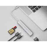 Equip - Adaptador multifunción USB-C 5 en 1, HDMI , USB 3.2 Gen 1 , TF/Micro SD