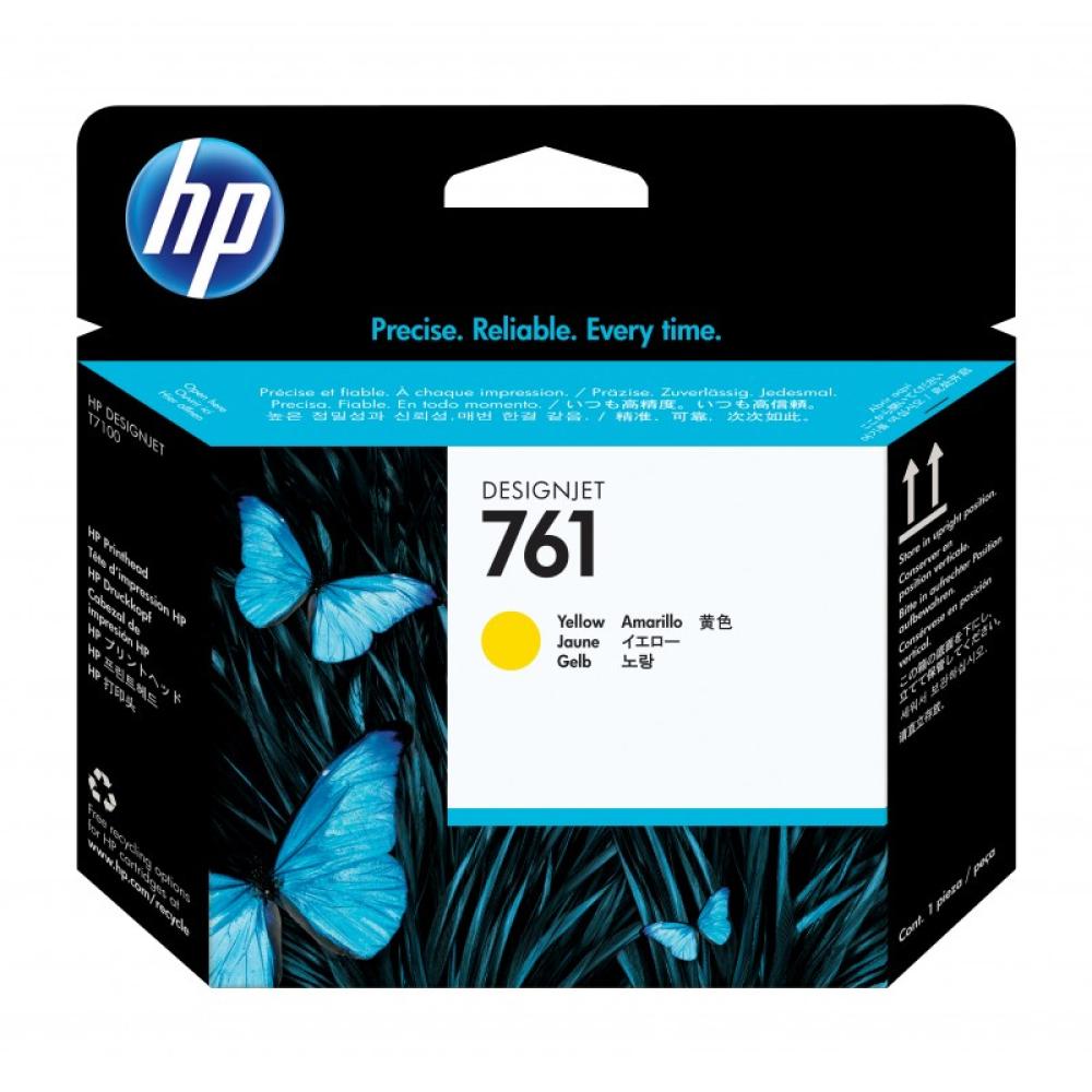 HP - Cabezal de impresión Designjet 761 amarillo