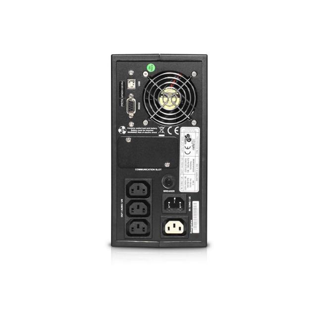 Riello - VST 800 sistema de alimentación ininterrumpida (UPS) Línea interactiva 0,8 kVA 640 W 4 salidas AC