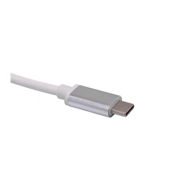 Equip - 128958 hub de interfaz USB 3.2 Gen 1 (3.1 Gen 1) Type-C 5000 Mbit/s Plata