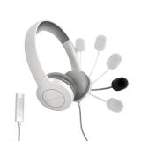 Energy Sistem - 452156 auricular y casco Auriculares Alámbrico Diadema Llamadas/Música USB tipo A Blanco