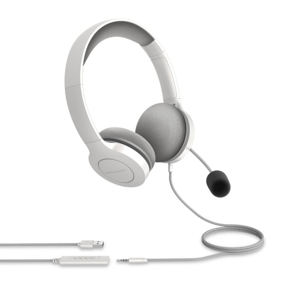 Energy Sistem - 452156 auricular y casco Auriculares Alámbrico Diadema Llamadas/Música USB tipo A Blanco