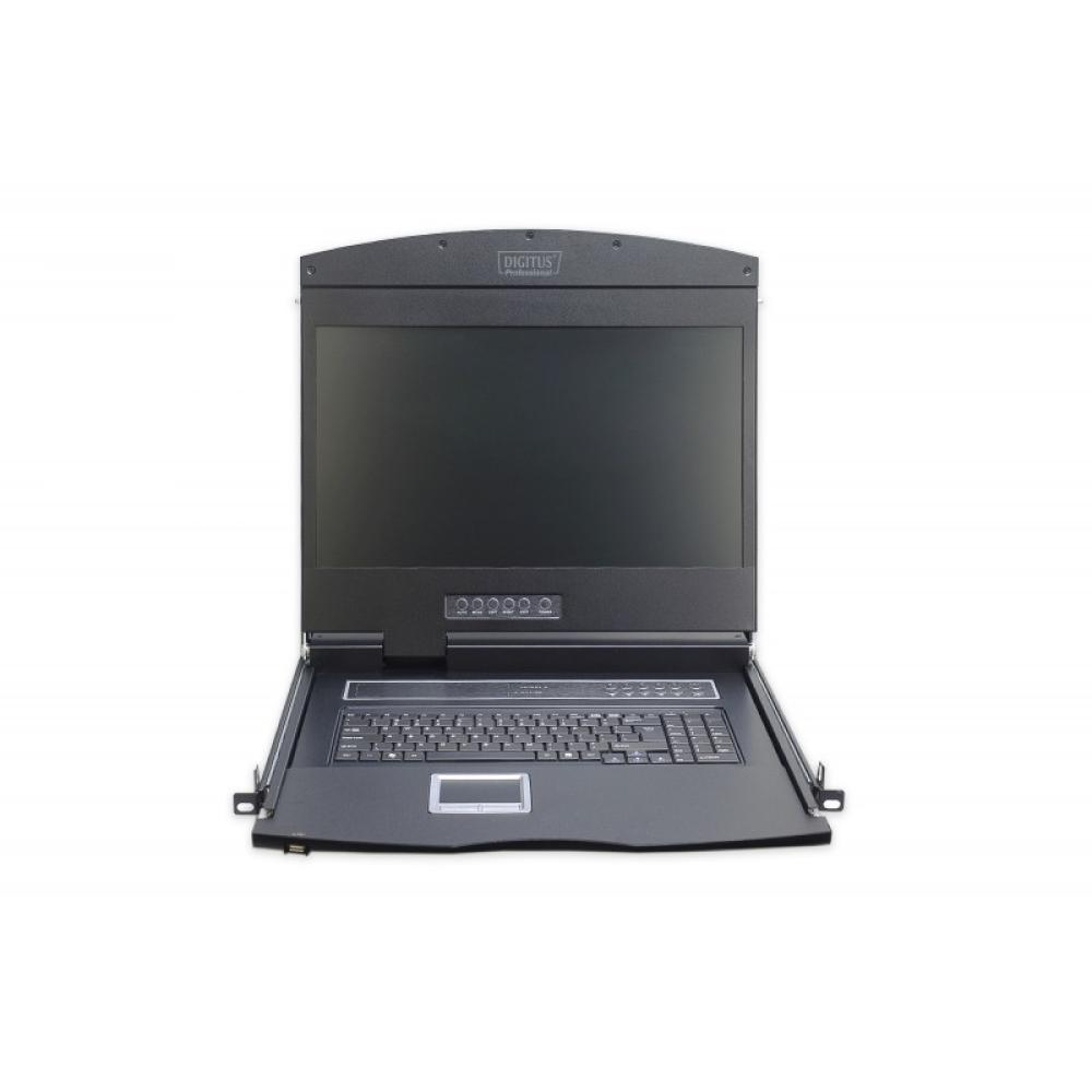 Digitus - Consola modular con TFT de 19" (48,3cm) y panel táctil