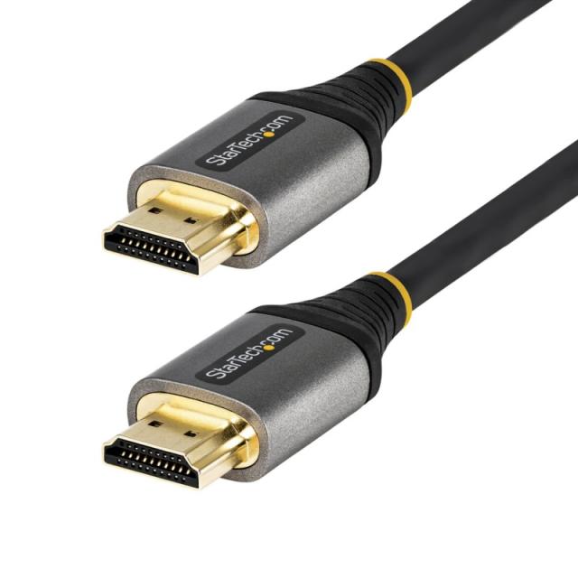 StarTech.com - Cable de 2m HDMI 2.0 Certificado Premium - Cable HDMI con Ethernet de Alta Velocidad Ultra HD 4K 60Hz - HDR10, AR