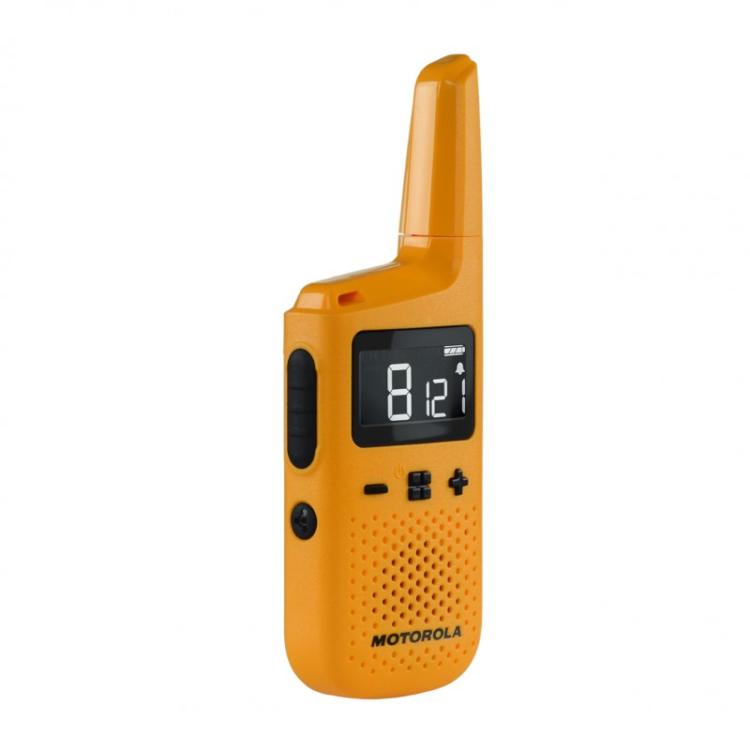 Motorola - Talkabout T72 two-way radios 16 canales 446.00625 - 446.19375 MHz Naranja