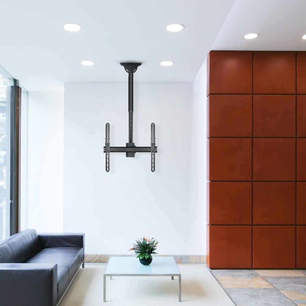 TooQ - LPCE1155TSLI-B soporte para pantalla de señalización 139,7 cm (55") Negro