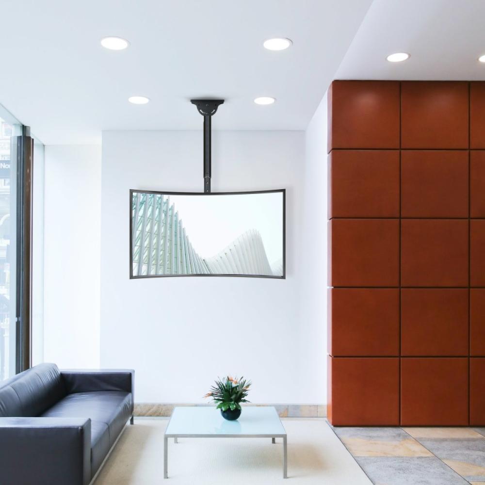 TooQ - LPCE1155TSLI-B soporte para pantalla de señalización 139,7 cm (55") Negro