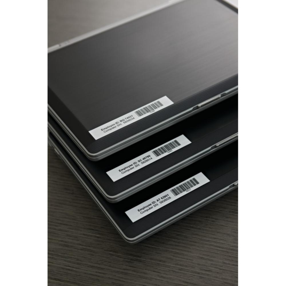 DYMO - D1 - Etiquetas estándar - Negro sobre blanco - 12mm x 7m