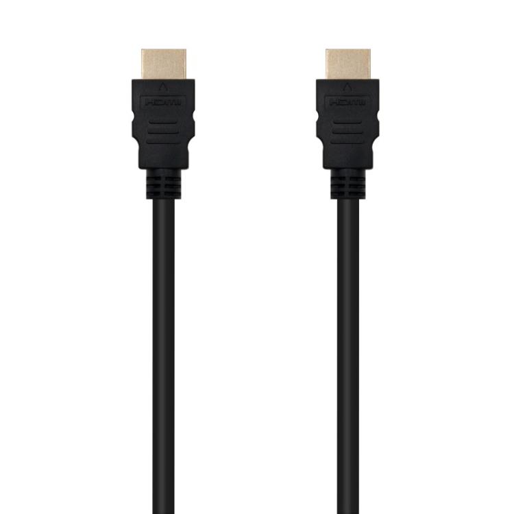 Nanocable - Cable HDMI V1.4 Alta Velocidad / HEC), A/M-A/M, Negro, 1.5 m