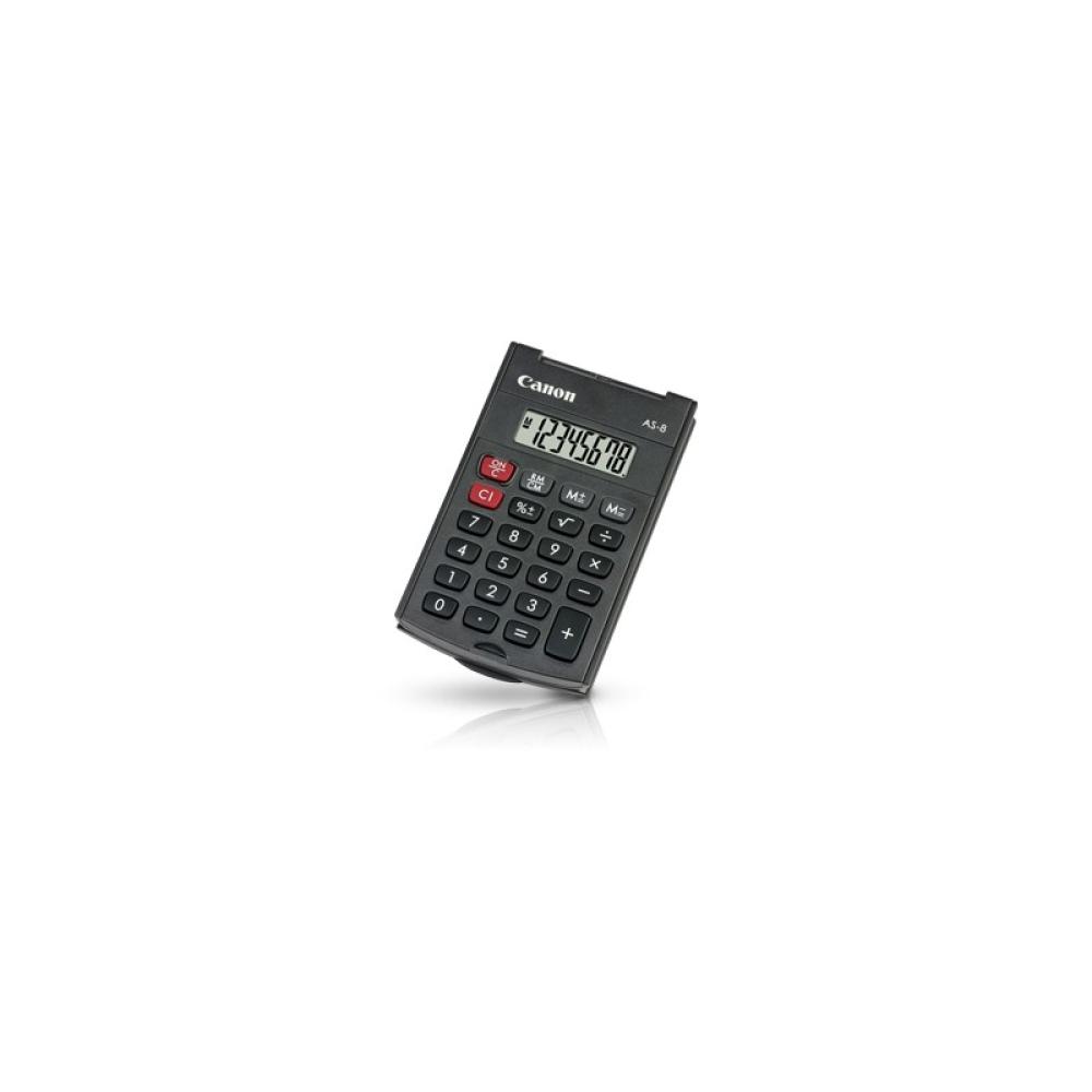 Canon - AS-8 calculadora Bolsillo Pantalla de calculadora Gris