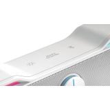 Mars Gaming - MSBXW Blanco, Barra de Sonido RGB, Bluethooth 5.0+Jack 3.5, Sonido DSP 10W