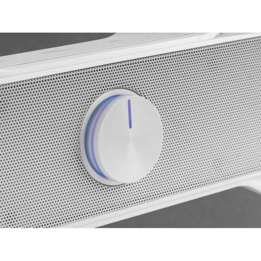 Mars Gaming - MSBXW Blanco, Barra de Sonido RGB, Bluethooth 5.0+Jack 3.5, Sonido DSP 10W