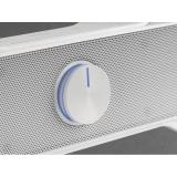 Mars Gaming - MSBXW Blanco, Barra de Sonido RGB, Bluethooth 5.0+Jack 3.5, Sonido DSP 10W