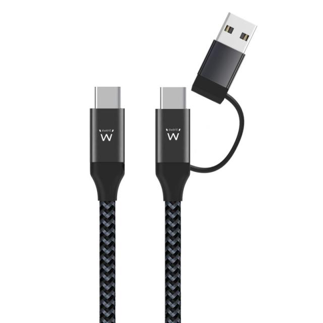 Ewent - EW9918 cable USB USB 3.2 Gen 1 (3.1 Gen 1) 1 m USB C Negro